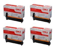 4 X Original Image Drum OKI C5600 N DN C5700 C5700DN / 43381708 - 43381705 DRUM