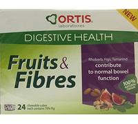 4 X ORTISAN FRUITS & FIBRE CUBES 24 IN A BOX ORTIS by ORTIS