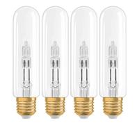4 x Osram Vintage Edition 1906 Halogen Tube 20W=25W E27 Clear Warm Dimmable [EEK: D]