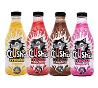 4 x pack of Crusha Milkshake Mixer Banana,Strawberry,Chocolate,Raspberry
