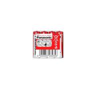4 x Panasonic AA R6 Zinc Carbon Batteries