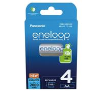 4 x Panasonic Eneloop AA batteries 2000mAh Rechargeable Ni-MH Accu LR06 BK-3MCCE