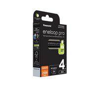 Accus Batteries AA Panasonic eneloop pro BK-3HCCE (BK-3HCDE/4BE - Mignon / R6 / LR6 / HR6) 4x