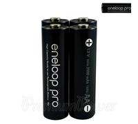 4 x Panasonic Eneloop PRO AA batteries Rechargeable 2500mAh Ni-MH High capacity