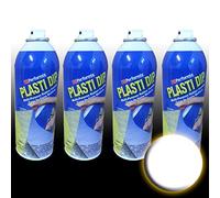 4 x Performix PLASTI DIP ® Aerosol Spray - White Matt - 311g