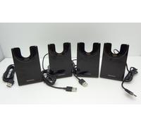 4 x POLY Voyager Focus UC B825-M Desktop Charging Stands 205302-01 / HP 85R99AA