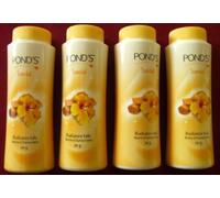 4 X Ponds Dreamflower Magic Sandalwood Talc Radiance Face Talcum Powder 15g X 4 = 60gm by Ponds