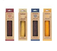 4 x Pop-A-Cobs ZaraMamas Microwave Popcorn Gourmet Popping Corn 90g Each
