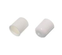 4 X Preserve Floors with 9.5mm x 15mm White Chair Ferrule Floor Protectors