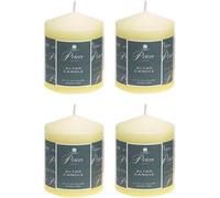 4 X Prices Ivory Altar Candle 100Mm X 80Mm 50 Hours Burn Time