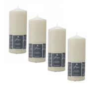 4 x Prices Ivory Altar Candle 200mm X 80mm 100 Hours Burn Time