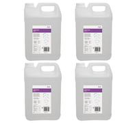 4 x QTX Haze Fluid 5L Bottles High Quality Atmosphere Mist Hazer Liquid 20Litres
