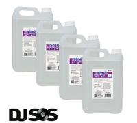 4 X QTX Light Snow Fluid 5 Litre Machine DJ Disco Band Party Fluid Liquid Juice