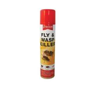 4 X Rentokil PSF126 300ml Fly and Wasp Killer Spray