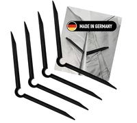 4 x Replacement Part for Grow Box Fixture Poles Space Booster Tent Cabinet Poles Attachment Accessories Grow Cabinet Suitable for Growbox Secret Jardin Growpro Homebox Diamond Box Schiller Box (16 mm)