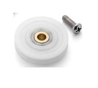 4 x Replacement Shower Door Rollers/Runners/Wheels V Grooved 30mm Wheel Diameter L087