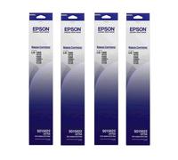 4 X Ribbon Nylon Epson 7754 LQ 1000 1010 1050 1070 MP-100 MX-100 AP-4500 5500
