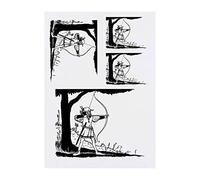 4 x 'Robin Hood' Temporary Tattoos - Water Resistant, Skin-Safe, Non-Toxic Transfers, Mixed Sizes (TO00007188)
