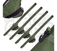 4 X ROD HOLDALL SLEEVE 12 Ft Rods FITS BIG PIT REELS CARP FISHING TACKLE NGT