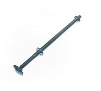 4 x Roofing Bolts Cross Head + Square Nuts BZP ZINC Plated M8 X 200MM