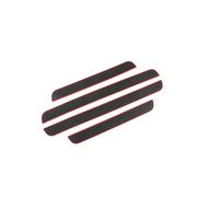 4 X Rubber Door Entry Sill Protectors for Mazda 6 2002-2020 2021 2022 2023 2024 2025 GH GJ, Non-slip Kick Plates, Durable Guard to Cover Existing Scratches and Prevent New Damage