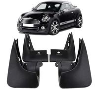4 X Rubber Molded Car Mud Flaps for Mini Coupe R58 Roadster R59 2010-2015, Custom Front/Rear Wheel Mudguards Splash Guards with Screws, No Need to Drill Holes