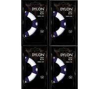 4 x Sachets Of Dylon Fabric Dye - Hand Use - Navy Blue
