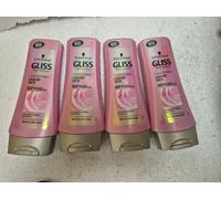 4 X Schwarzkopf Gliss Total Repair & Liquid Silk Conditioner 200ml Bundle - NEW