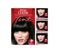 4 X Schwarzkopf Poly Color 45 Natural Black Cream Permanent Hair Dye Tint 4pack