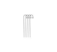 Selections 10 x Shepherd's Crook Hook Stand for Bird Feeders & Candle Lanterns (1.2m)