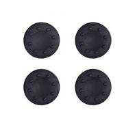 4 x Silicone Analog Joystick Thumbstcks Thumb Stick Grips Caps Cover for PS4 PS3 Xbox One Xbox 360 PS2 Controllers (Black)