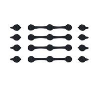 4 x Silicone Hot Air Fryer Magnets, Magnetic Buckle Set, Heat-Resistant Magnetic Clasps for Baking Paper for Airfryer and Hot Air Fryer, Kitchen Aid for Baking, Picnic and Family Celebrations