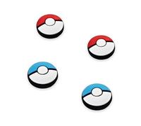 4 x Silicone Thumb Grips Joycon Caps for Nintendo Switch/Switch OLED & Lite Console Red + Blue 2 Pairs