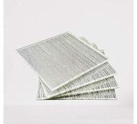 4 x SILVER SPARKLE GILITTER GLASS COSTERS