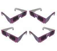 4 x Solar Eclipse Viewer Glasses for 12 AUGUST 2026 | Conforms to and Meets the Requirements of PPE Regulation (EU) 2016/425 and EN ISO 12312-2:2015 - Part 2: Filters for Direct Observation of the Sun