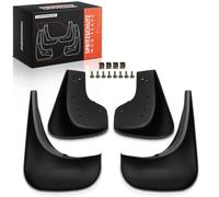 4 x Splash Guards Front Rear Left Right Compatible with T-o-u-r-a-n 1T1 1T2 1T3 All Engines MPV 2003-2015