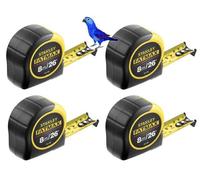 4 x Stanley FatMax BladeArmor 8m 26ft Tape Measure Measuring 0-33-726