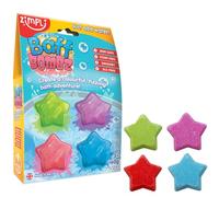 4 x Star Bath Bombs from Zimpli Kids, Natural Handcrafted Bubble Bath Gift Set for Children, Birthday Presents for Boys & Girls, Bath Toy, Bath Bomb Making Kit, Spa Fizzies, Goody Bag Fillers for Kids