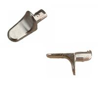 4 x Steel Shelf Supports Metal 5mm Plug in Stud PEGS PINS for Kitchen CABINETS, Bookcase, Shelving