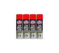 4 x STP Carb Cleaner Spray Carburettor Intake Spray Cleaner Professional 500ML