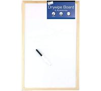 4 X Tallon Just Stationery 400x600mm Pine Frame Dry Wipe Board