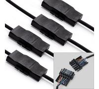 4 X Tesla Ea5Yplug 3 Or 5-Way Wiring Connector With Strain Relief - E5Plug (Four Pack)