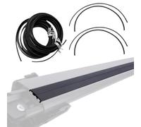 4 x Thule Evo Edge 711X/721X Wing Bar Rubber Strips, 53" Crossbar with Quick Access Interface, T-Slot Seal Strips, Noise Sealant for Edge