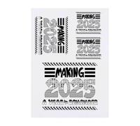 4 x 'Turning 2025 into Legacy' Temporary Tattoos - Water Resistant, Skin-Safe, Non-Toxic Transfers, Mixed Sizes (TO00081046)