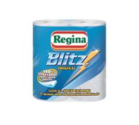 4 x Twin Packs Regina Blitz 3 Ply Kitchen Roll - 8 Kitchen Rolls Bundle