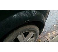 4 x Tyre Pressure stickers psi or bar - for cars, vans, buses, lorries, bikes