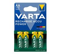12 x VARTA AA 2100mAh NiMH Rechargeable Batteries 1.2V Pre-Charged LR06 R6 LR6