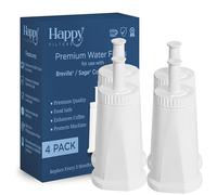 4 x Water Filters for UK Sage Coffee Machines | Happy Filters | Barista, Oracle, Dual Boiler, Duo-Temp, Touch, Impress, Bambino | Compatible with Select SES/BES Models