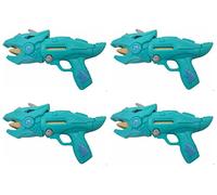 4 x Water Guns for Kids Pool & Beach Pump Action Toy Water Pistol Dinosaur Themed 30cm Super Soaker Blaster