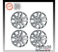 Set of 4 Ring Gyro Wheel Trims / Hub Caps 14" Covers Universal Fit Deep Dish